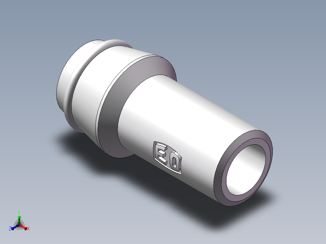90度焊接接头、SKA12X2正等轴测图