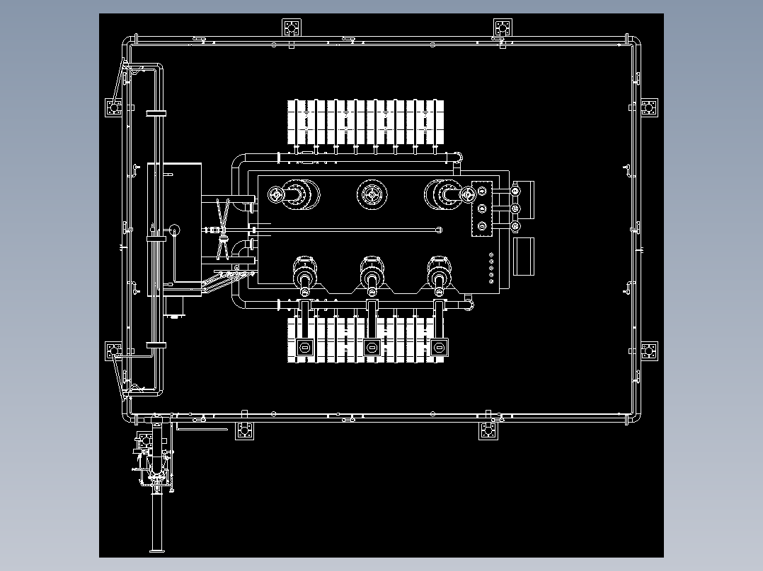 A2003922-50 MVA 电力变压器配有喷淋水系统