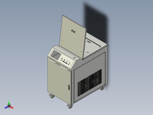 激光清洗机机箱