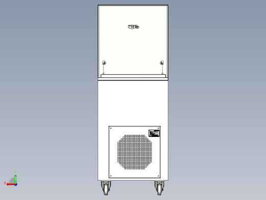激光清洗机机箱后视缩略图