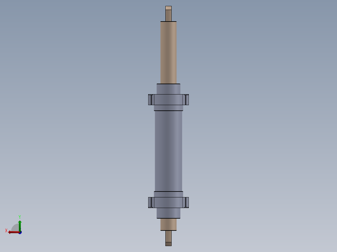 螺纹式液压缸-75x50x157-mm-1.snapshot.1后视图