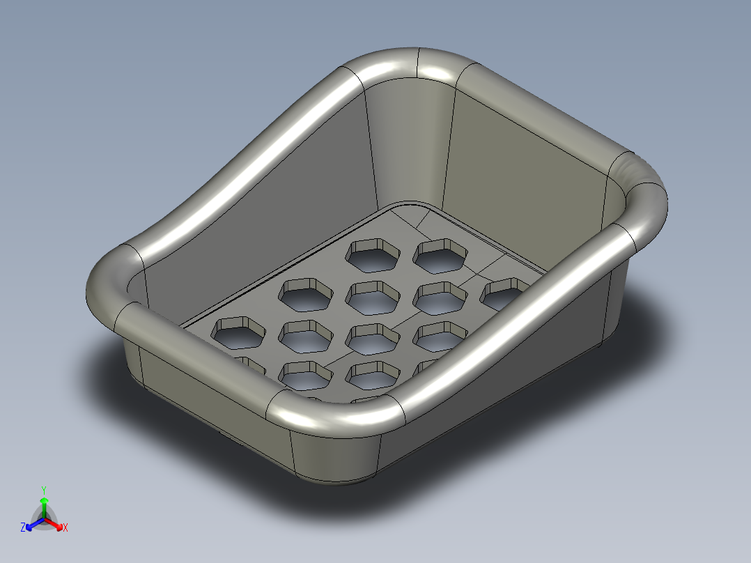 肥皂盒正等轴测图
