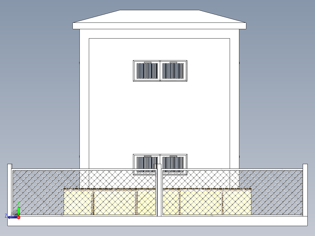 A2004049-加油站右视图