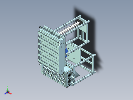 辊式物料分拣与输送一体机