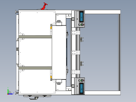 服装折叠机左视缩略图