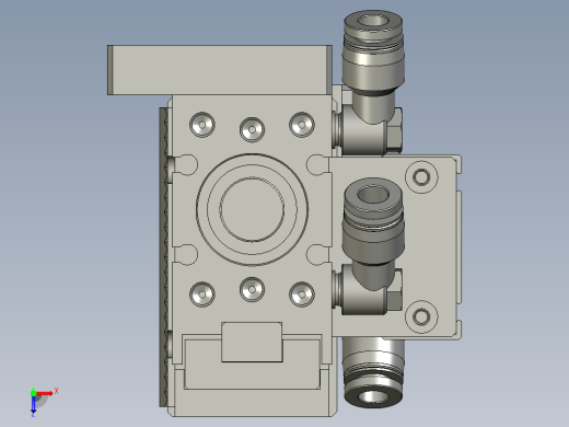 TRD899MINI-2212-00干燥剂切断组件俯视缩略图