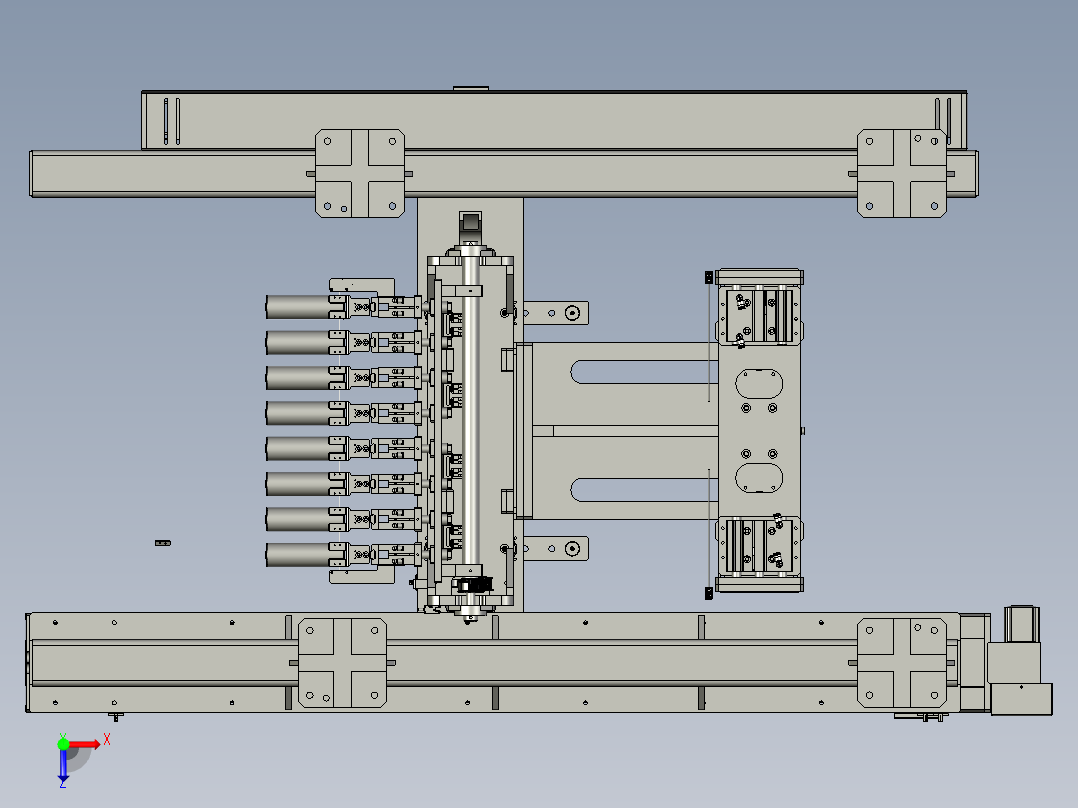 CZXD-0403搬运机构ZB俯视图