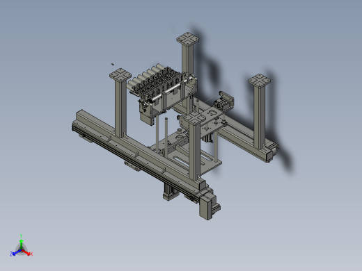 CZXD-0403搬运机构ZB正等轴测缩略图