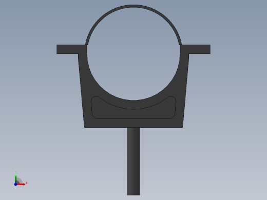 不锈钢管夹-UPVC DN15-DN100前视缩略图