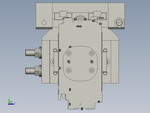 SP下料旋转组件左视缩略图