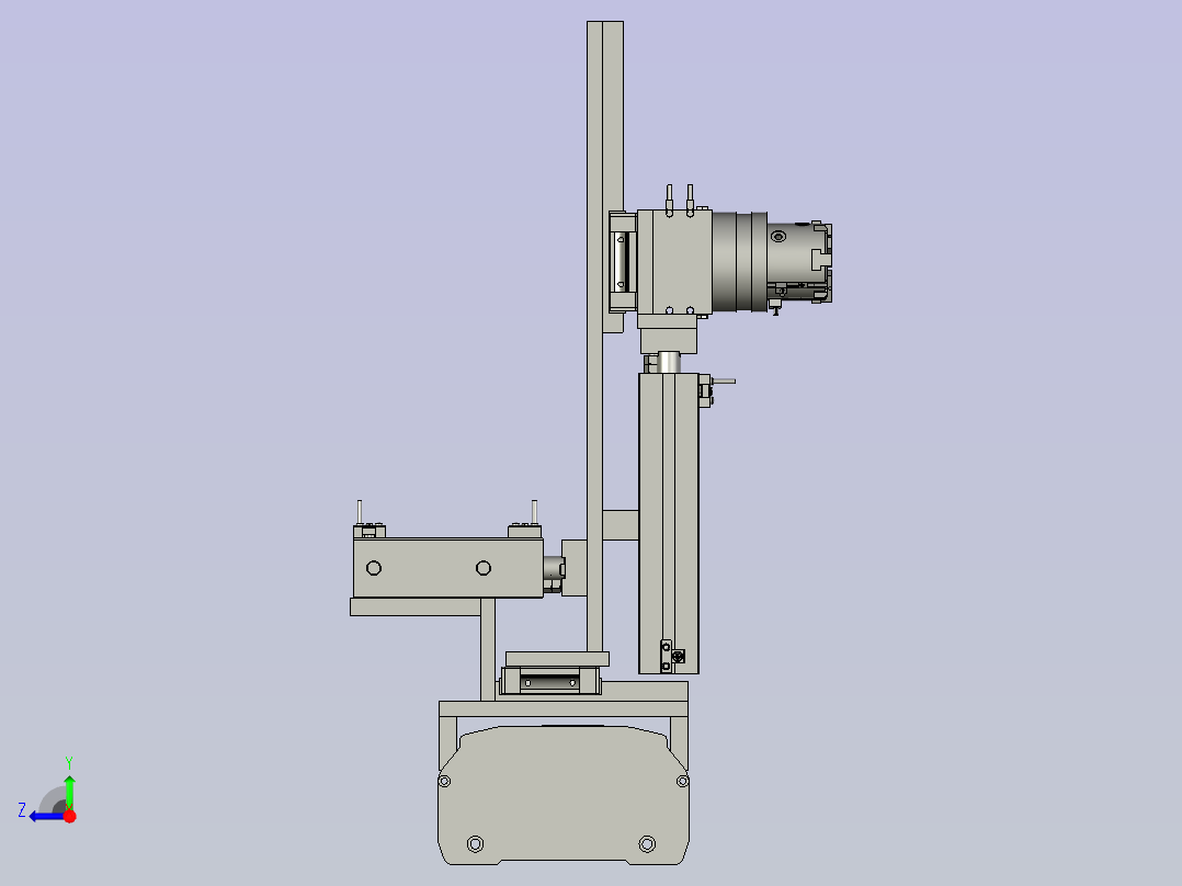 M062-04工位间抓取系统右视图
