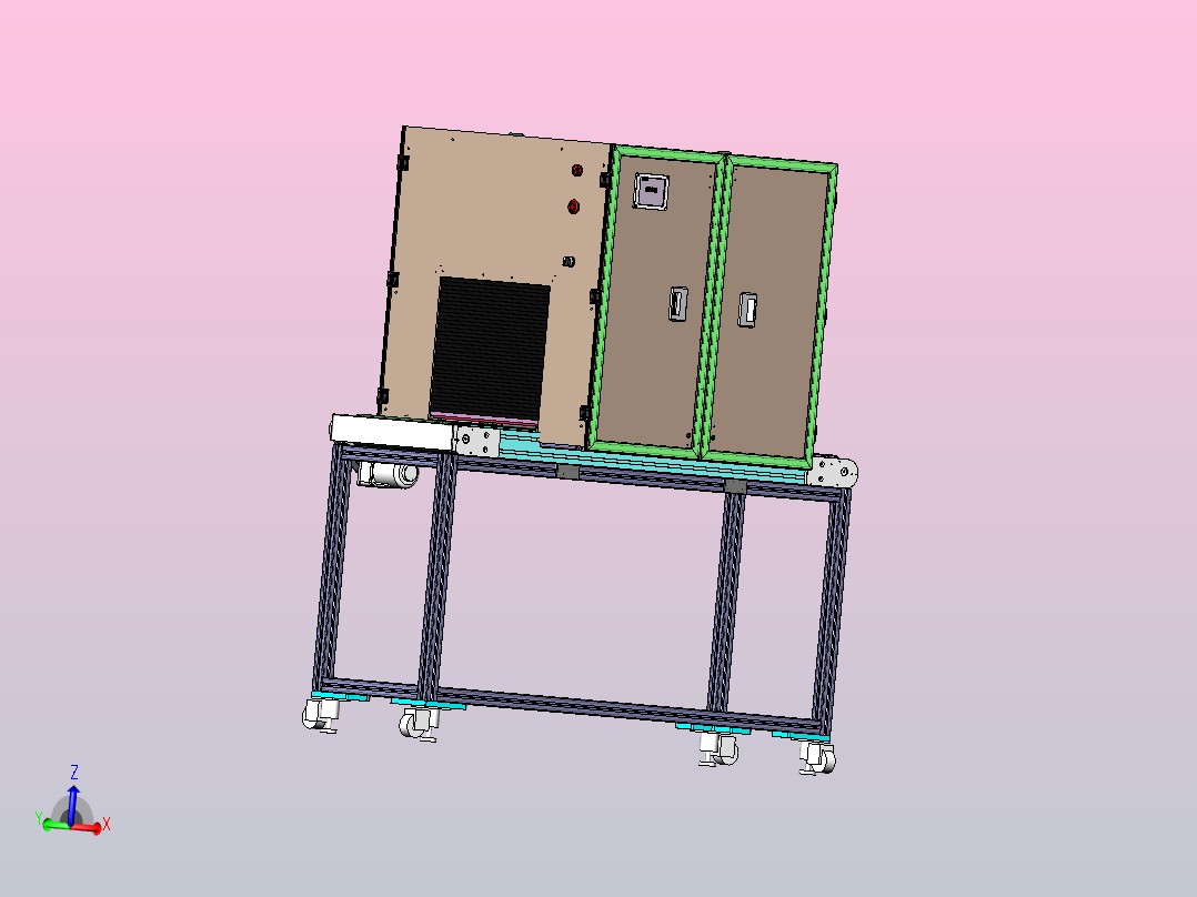 LCD自动测试机主视图