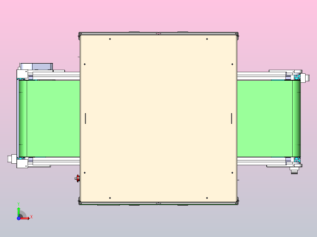LCD自动测试机前视图