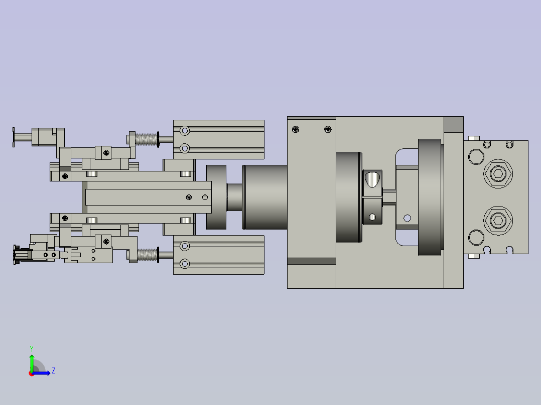 旋转取放组件-LX181左视图