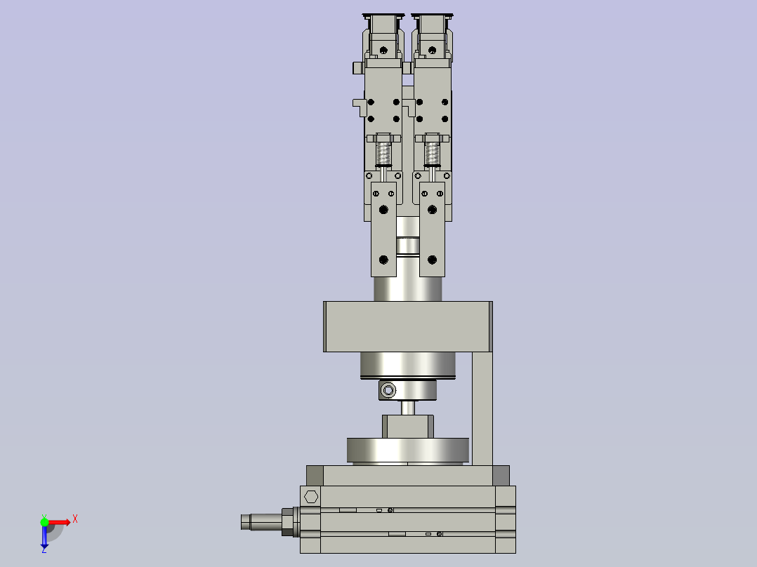 旋转取放组件-LX181俯视图