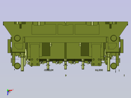 练习大型铸造模俯视缩略图