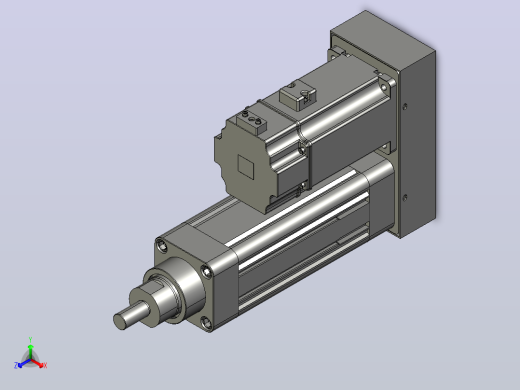 MTE63-50-P10-P-M750W-I-S3 MTE63电动缸 最大负载300kg 最大推力2560N 750W电机间接安装