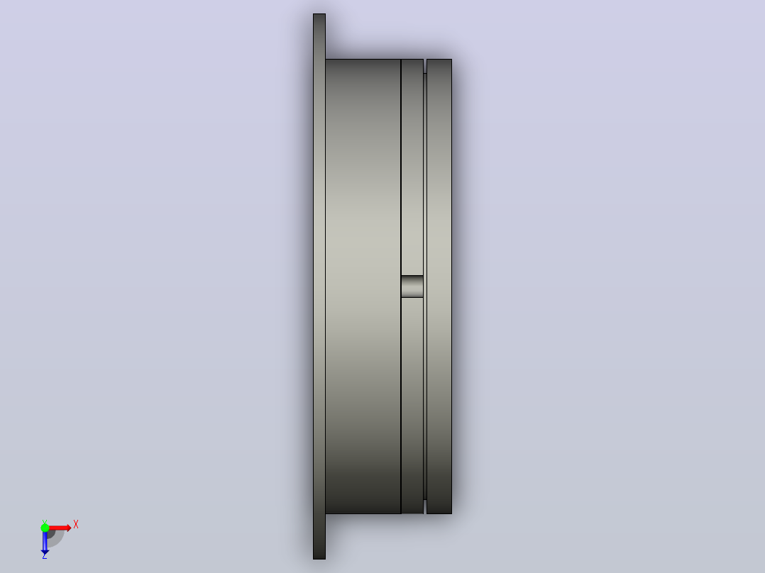EFB-1电磁制动器[EFB-1-050]俯视图