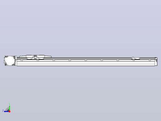 机器人皮带驱动直线轴TPA-GCB-120-P70-L600-DL-M20-N3右视缩略图