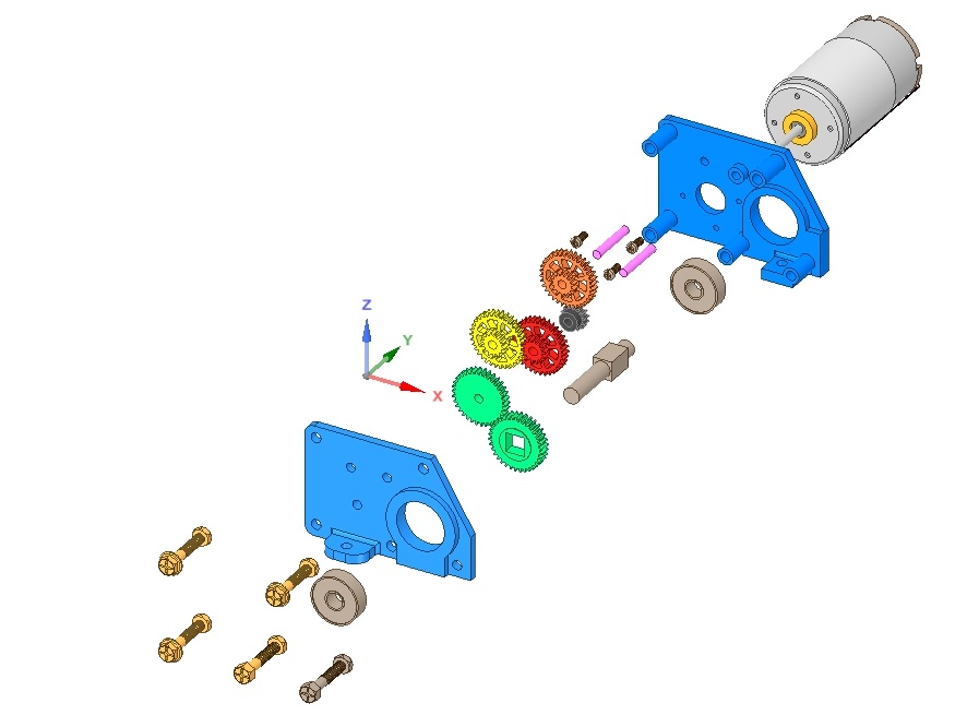 3DP _变速箱