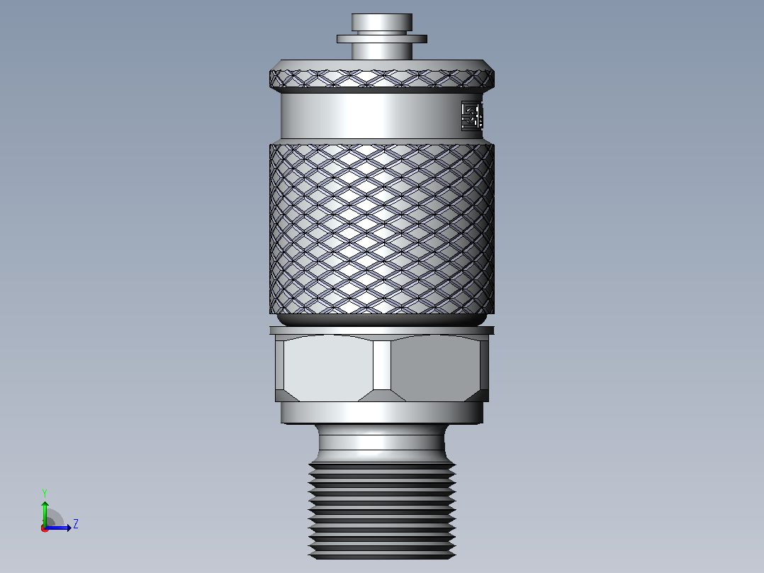 安全阀m16x 2 _ SMK 20–G 1-4–PB左视图