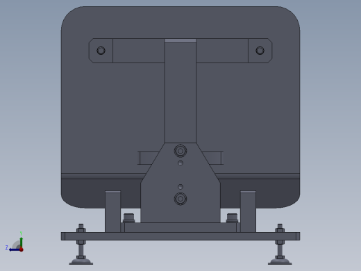 工件的孔位置检查夹具右视缩略图