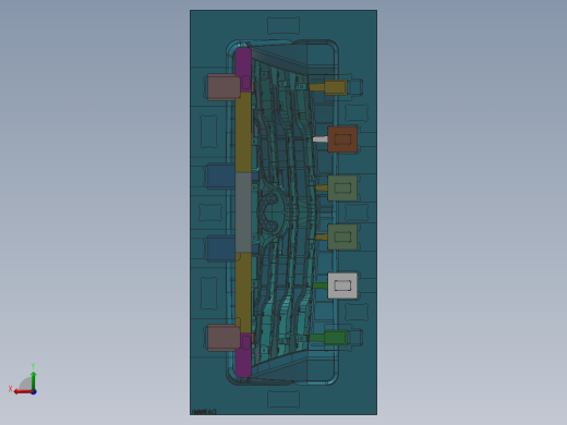 汽车生产线夹具2后视缩略图