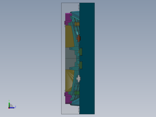 汽车生产线夹具2左视缩略图