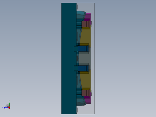 汽车生产线夹具2右视缩略图