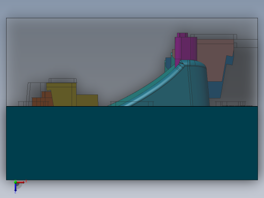 汽车生产线夹具2俯视缩略图