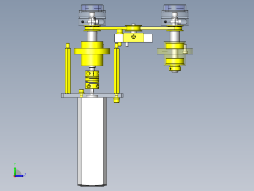 工件任意角度旋转（2个同时）机构左视缩略图