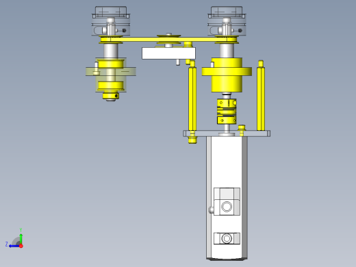 工件任意角度旋转（2个同时）机构右视缩略图