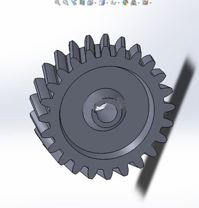 斜齿轮3D模型