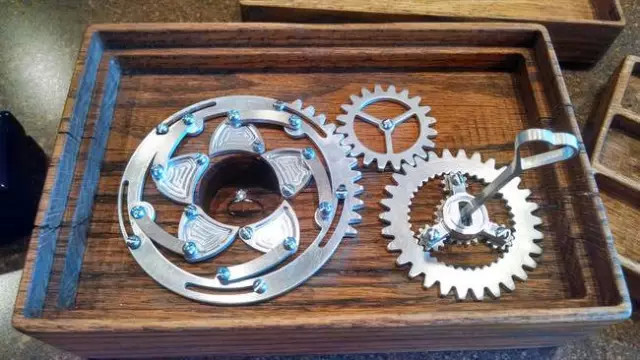 独特的婚戒礼盒