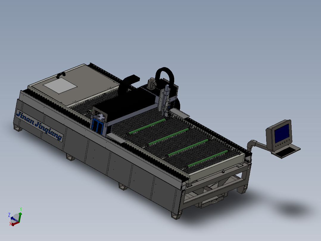 ZDH-QG-003 激光切割机