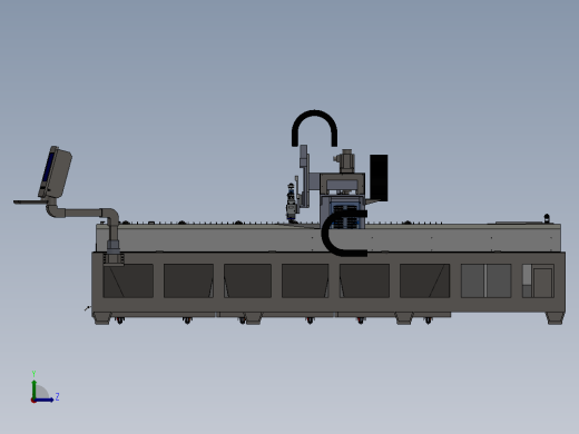 ZDH-QG-003 激光切割机左视缩略图