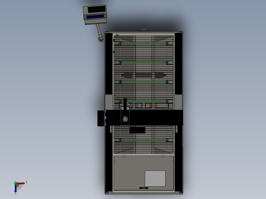 ZDH-QG-003 激光切割机俯视缩略图