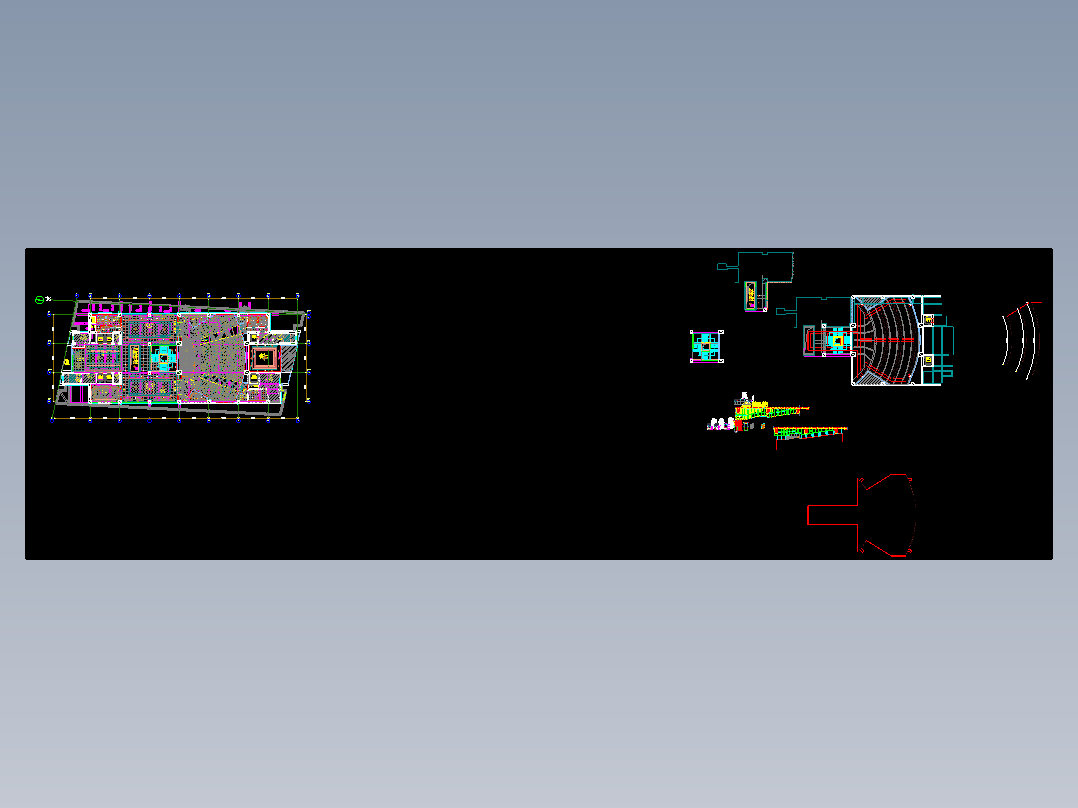 吊顶反支撑转换层马道