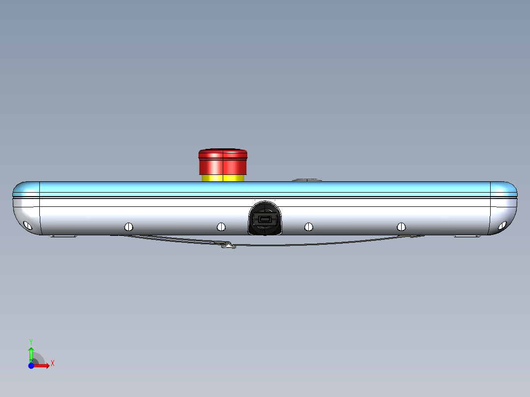 数模-E系列示教器前视图