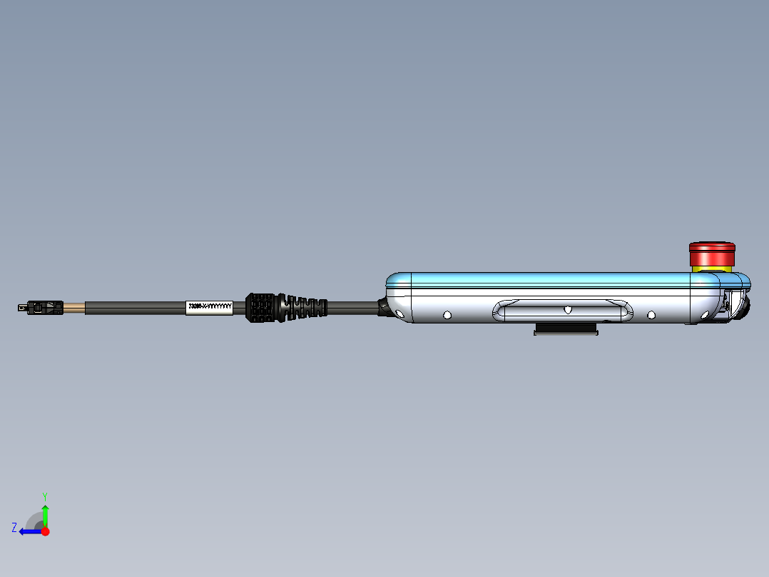 数模-E系列示教器右视图