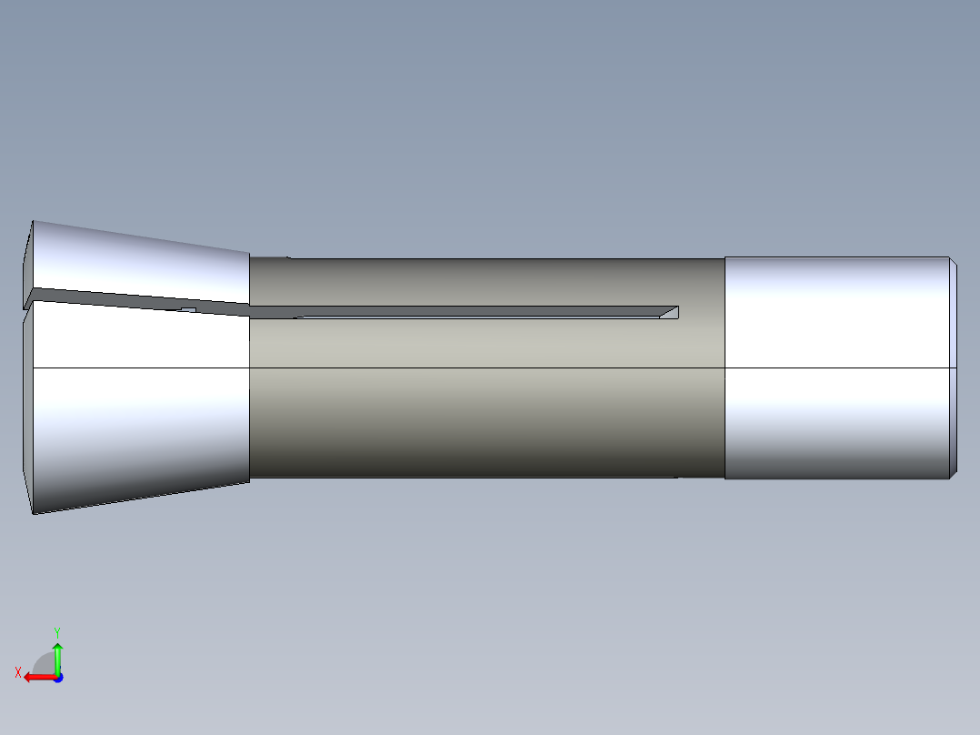 R8-夹头组-R8 COLLET 0.875.STEP后视图