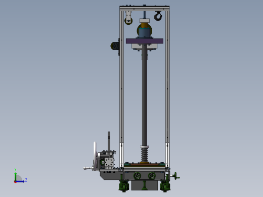 160全自动冲击试验机床左视缩略图