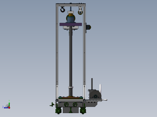 160全自动冲击试验机床右视缩略图