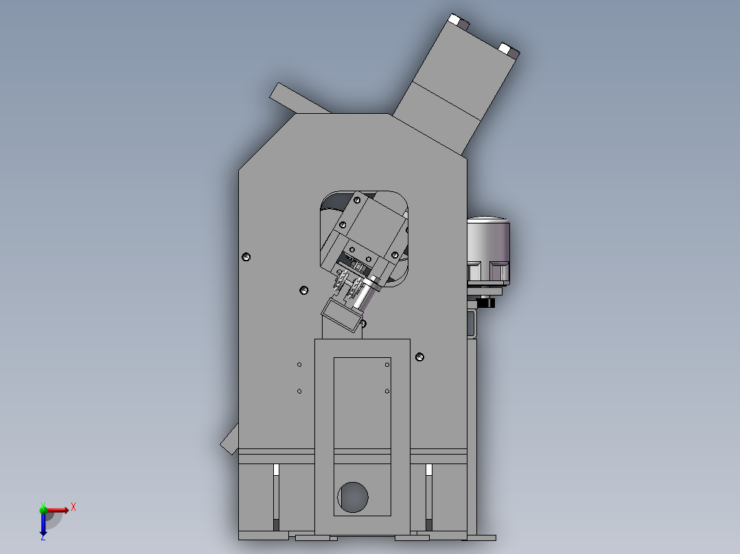 板材 全自动冲孔 打字 剪断生产线俯视图