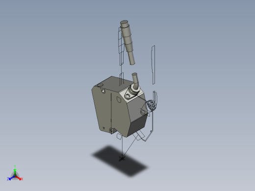 基恩士LK-H052K_H057K_kc图纸模型