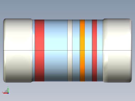 MELF电阻SMD，尺寸0102，带颜色编码，E24系列后视缩略图