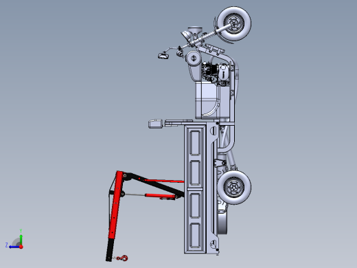 电动三轮吊机右视缩略图