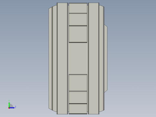 普通气爪PH01K-40左视缩略图