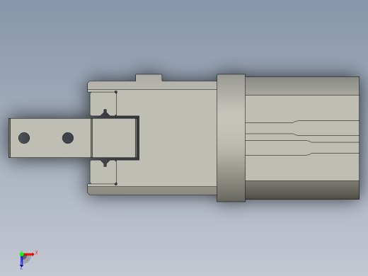 普通气爪PH01K-40俯视缩略图