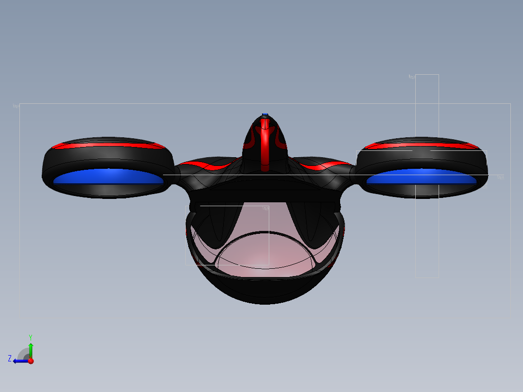 外星飞船7右视图